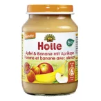 Holle bio bébiétel alma banán sárgabarackkal 190g