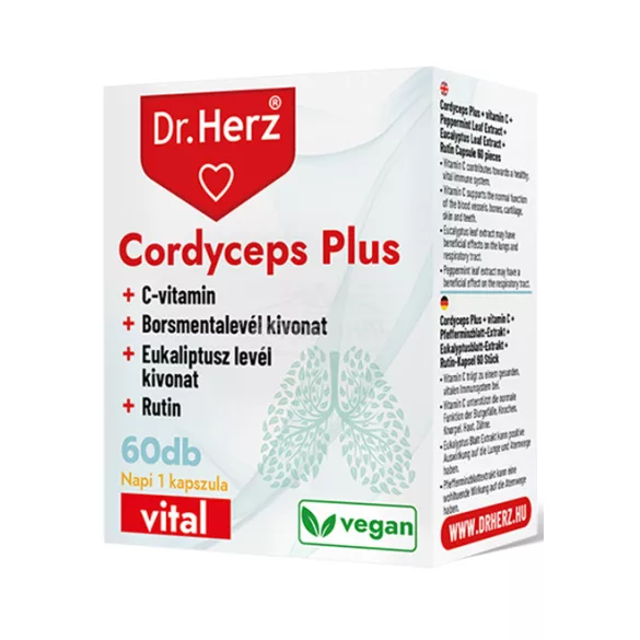 Dr Herz Cordyceps Plus 60x