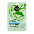 Organic Shop hidratáló fátyolmaszk aloe+hialuronsav 25g