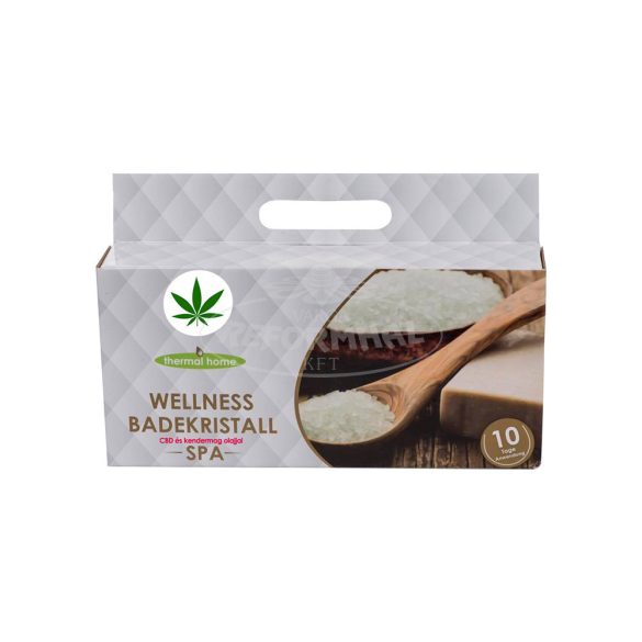 Thermal wellness fürdőkristály cbd+kendermag olajjal 2500g