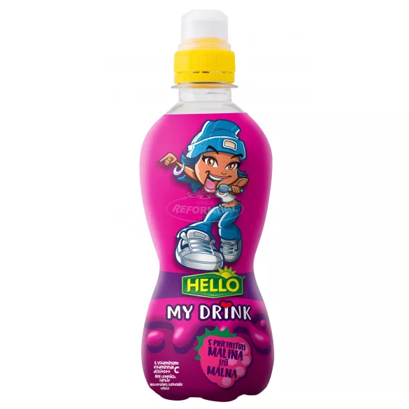 Hello sportkupakos Málnás drs 330ml