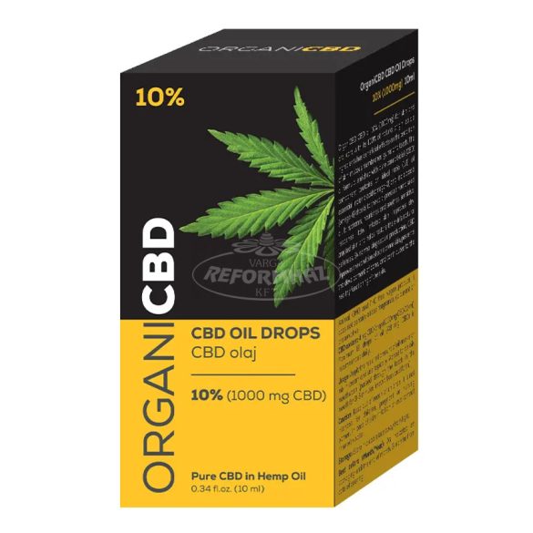 OrganiCBD CBD olaj 10% 1000mg 10ml
