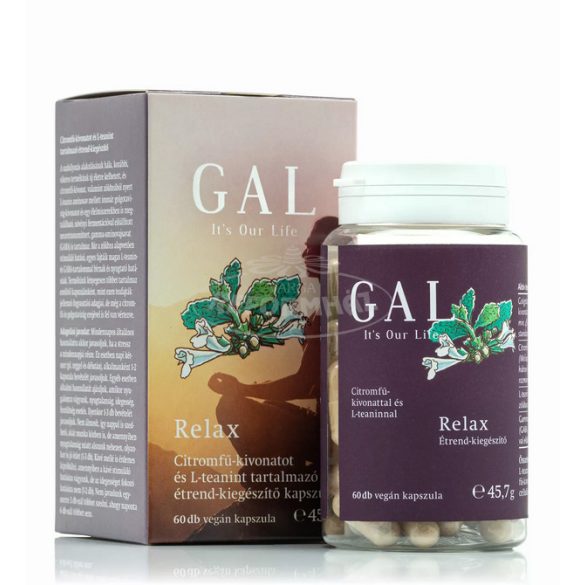 GAL Relax vegán kapszula 60x