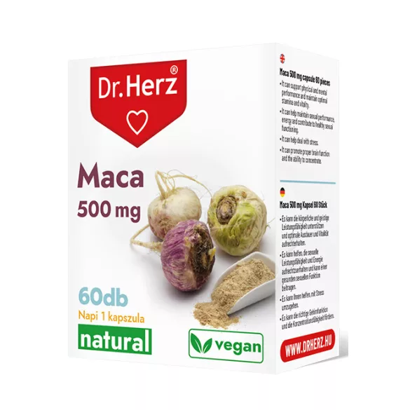 Dr Herz Maca 500mg kapszula 60x