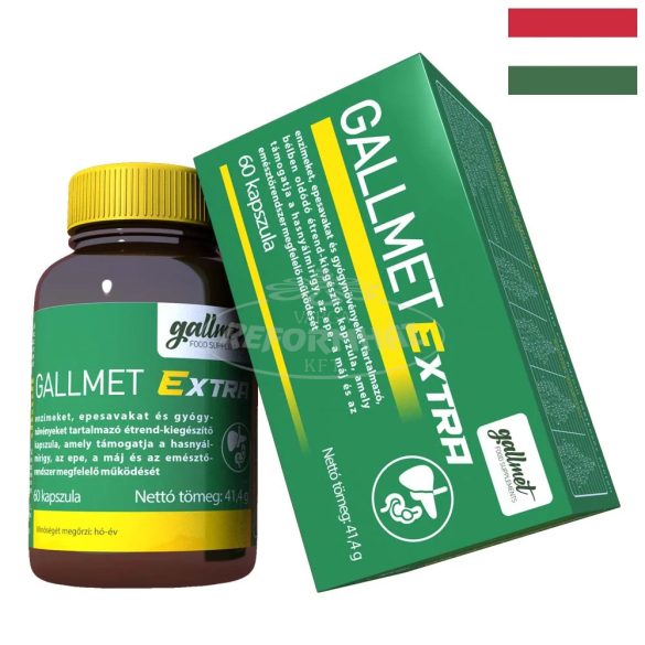 Gallmet Extra természetes epesav kapszula 60x