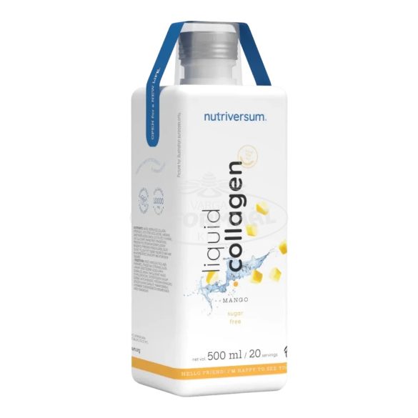 Nutriversum liquid kollagén mangó flavor sugar-free 500ml