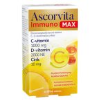 Ascorvita Immuno Max C,D-vitaminnal,cinkkel tabletta 60x