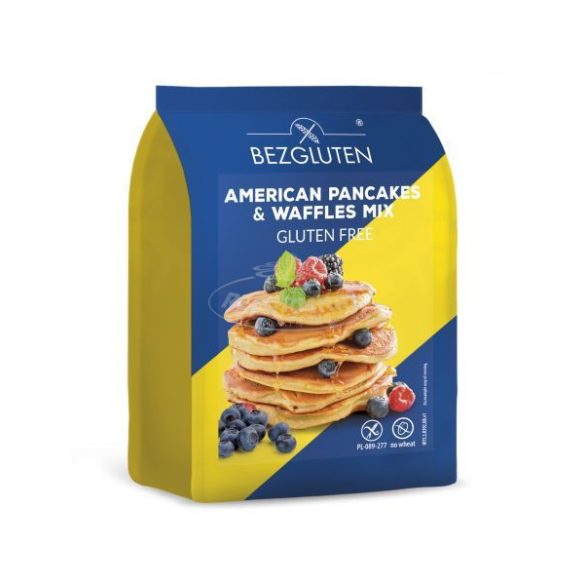 Bezgluten gm amerikai palacsinta&gofri lisztkeverék 300g
