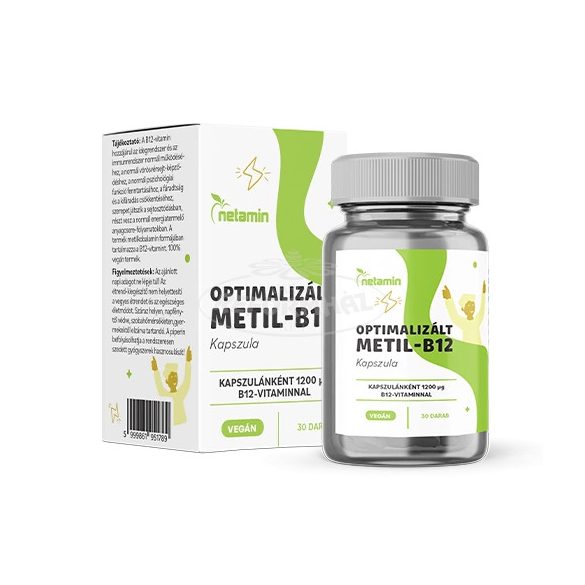 Netamin Optimalizált Metil-B12 kapszula 30x