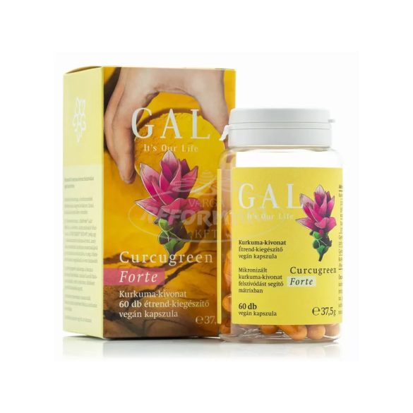 Gal Curcugreen Forte 300mg biokurkumin kapszula 60x
