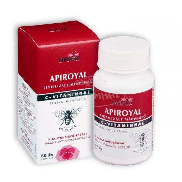 APIROYAL liofilizált méhpempő c-vitaminnal kapszula 60x