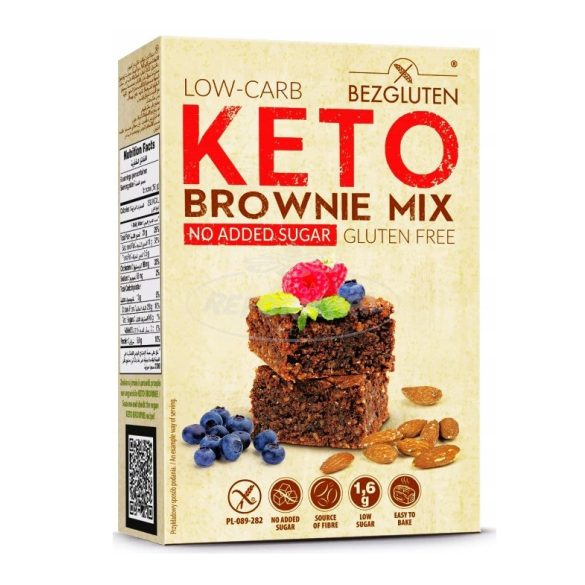 Bezgluten Gluténmentes Keto brownie lisztkeverék cuk.nél 150g