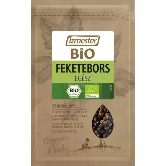 Ízmester bio feketebors egész 20g