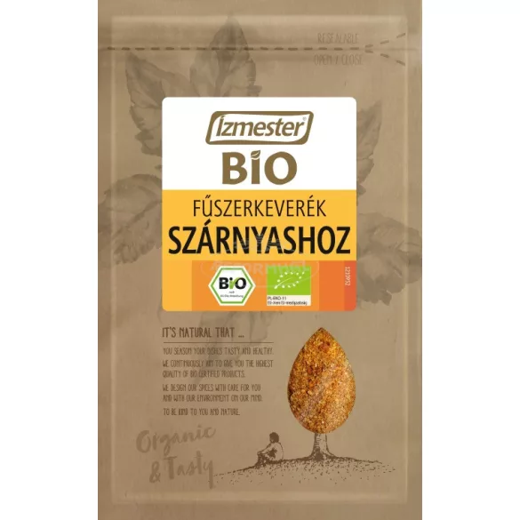 Ízmester bio fűszerkeverék szárnyashoz 20g