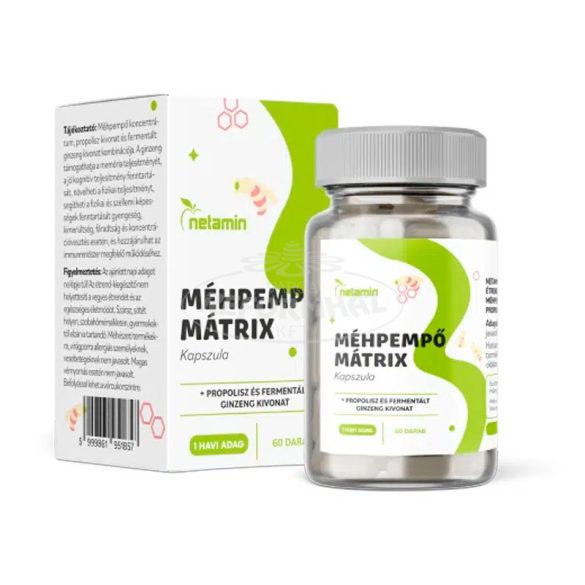 Netamin Méhpempő Mátrix kapszula 60x