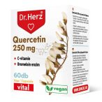 Dr Herz Quercetin 250 mg+C-vitamin+Bromelain enzim 60x