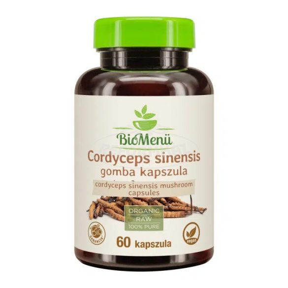 Biomenü bio Cordyceps sinensis gomba kapszula 60x