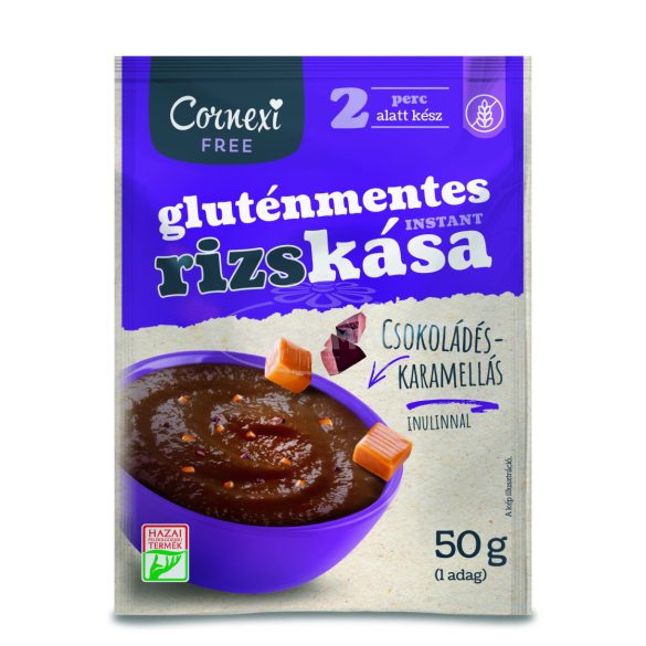 Cornexi GM rizskása csokoládés- karamellás 50g