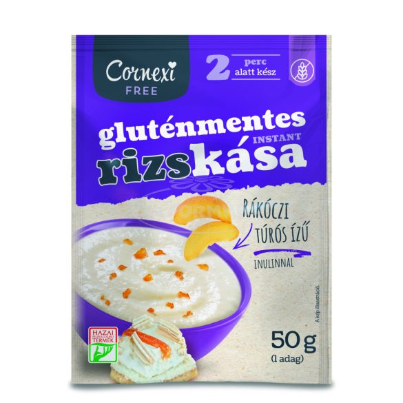Cornexi GM rizskása rákóczi túrós ízű 50g