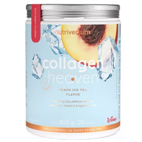 Nutriversum-Women-Collagen Heaven peach ice tea 300g