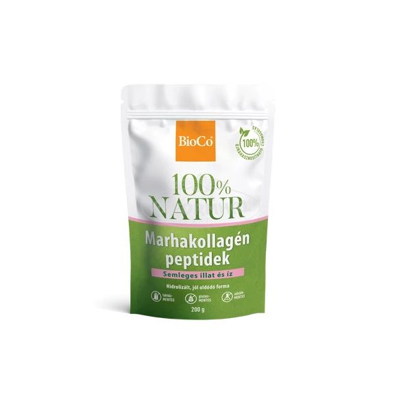 BioCo 100% NATUR Marhakollagén peptidek tasakos por 200g