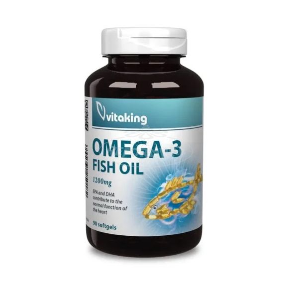 Vitaking OMEGA-3 halolaj 1200mg 90db