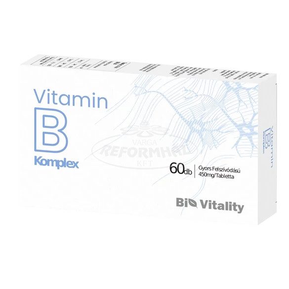 Bio Vitality B-komplex 450mg/filmtabletta 60x