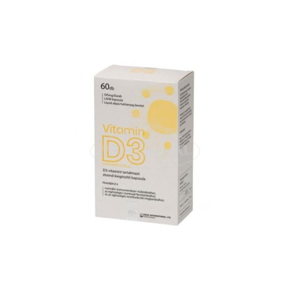 Bio Vitality Vitamin D3 345 mg/kapszula 200 NE 30x