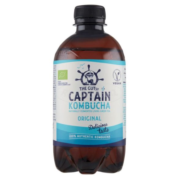 Captain Kombucha Élőflórás ital, original BIO 400ml