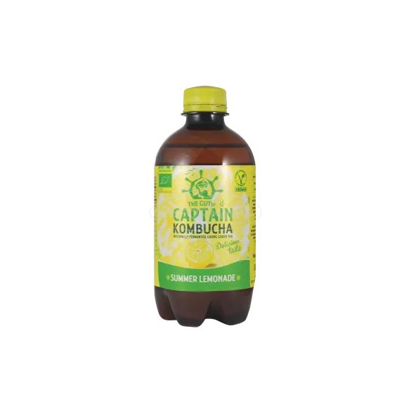 Captain Kombucha Élőflórás ital Nyári Limonádé BIO 400ml