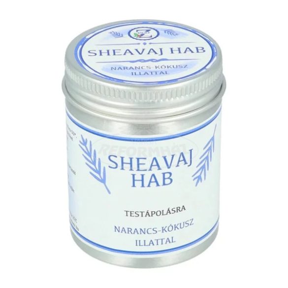 Mosómami sheavaj hab tégelyben narancs-kókusz illat 100ml