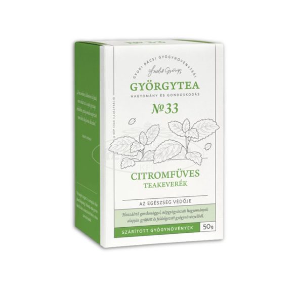 GyörgyTea Citromfüves teakeverék 50g
