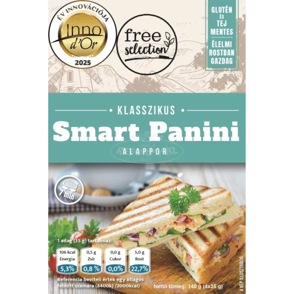 Free selection Klasszikus Smart panini alappor 4x35g 140g