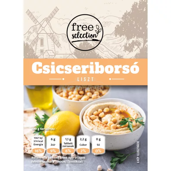 Free selection Csicseriborsó liszt 500g