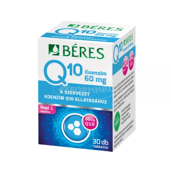 Béres Q10 koenzim tabletta 60mg 30x