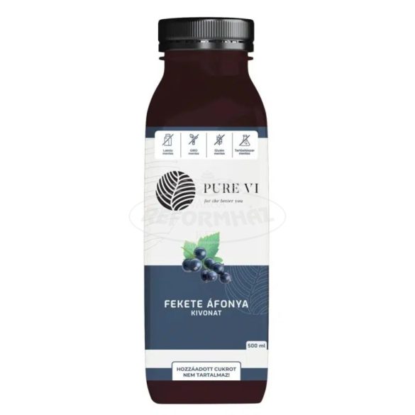 Pure Vi Feketeáfonya-kivonat 500ml