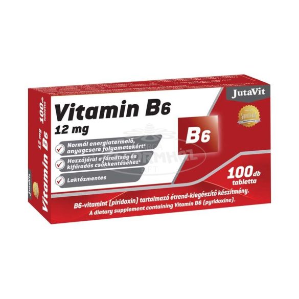 Jutavit B6-vitamin 12mg [Piridoxin] 100x