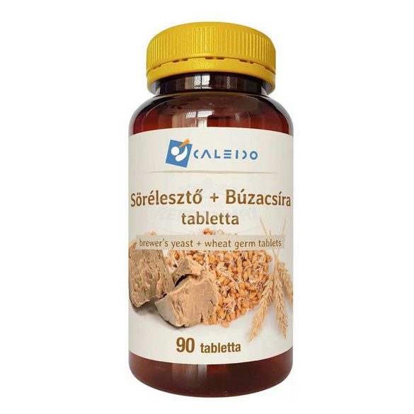 Caleido Sörélesztő+búzacsíra tabletta 90x