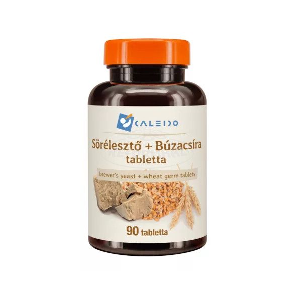 Caleido Sörélesztő+búzacsíra tabletta 90x