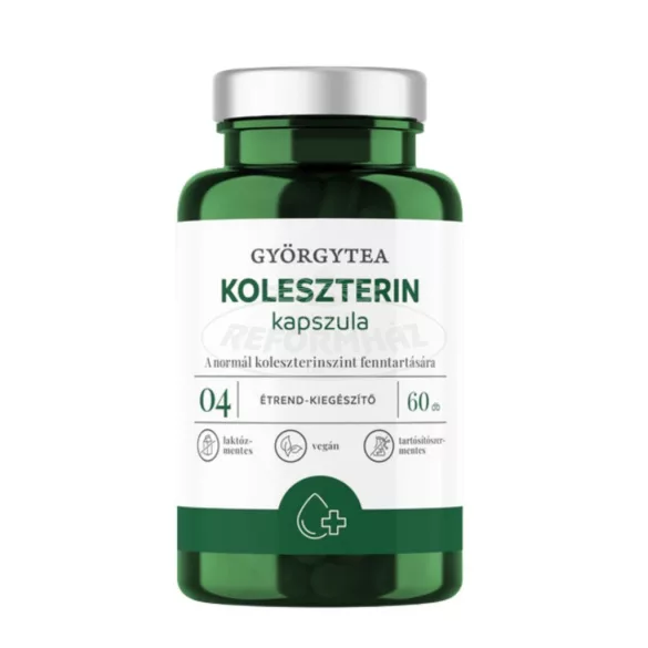 Györgytea Koleszterin kapszula 60x