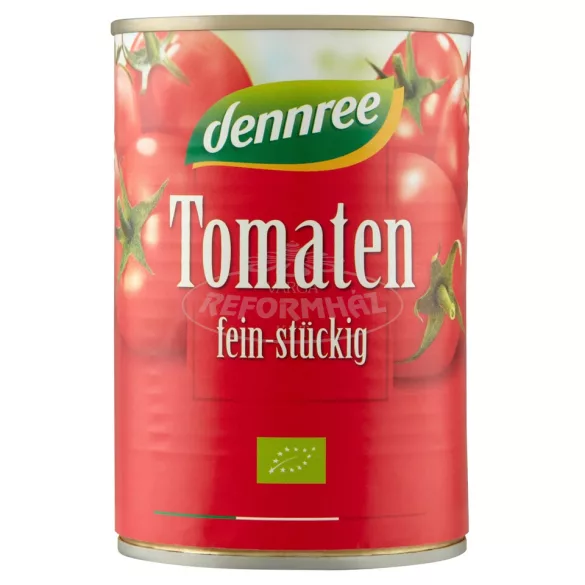 Dennree bio paradicsomkocka konzerv 400g