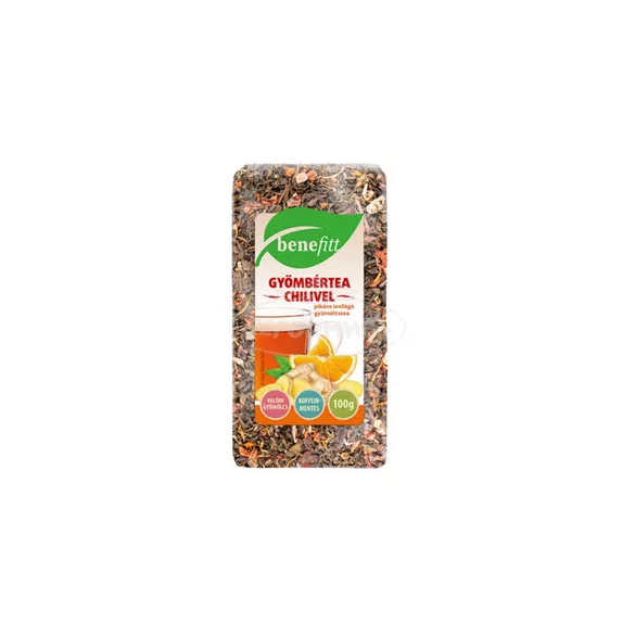 Benefitt tea Gyömbértea chilivel 100g