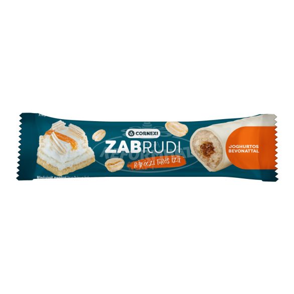 Cornexi Zabrudi Rákóczi túrós Sárgabarackos túró ízű zabrúd joghurtos bevonattal 30g