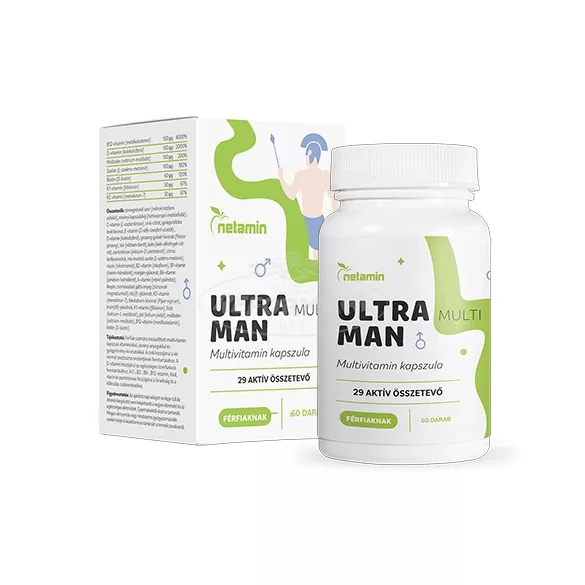 Netamin Ultra Multi Man kapszula férfiaknak 60x