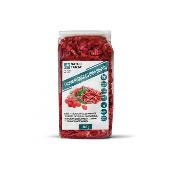 Natur Tanya Lícium gyümölcs Goji bogy 300g