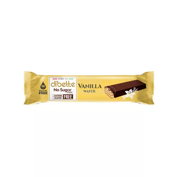 Dibette Vanília ízű krémmel töltött kakaós étmasszába mártott ostya 26g