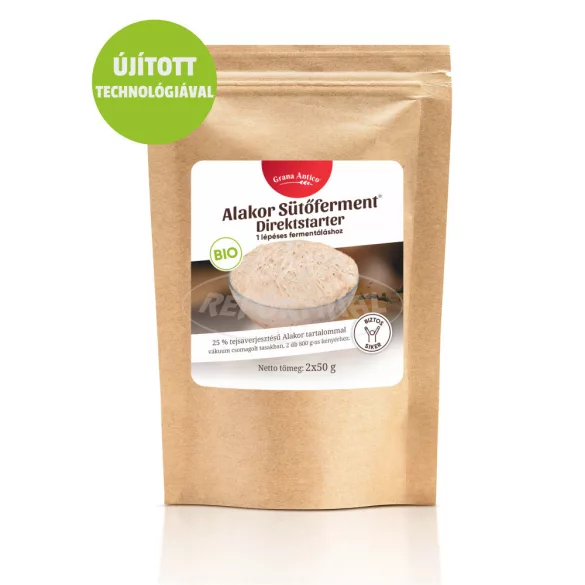 Naturgold bio alakor sütőferment direktstarter 2x50g 100g