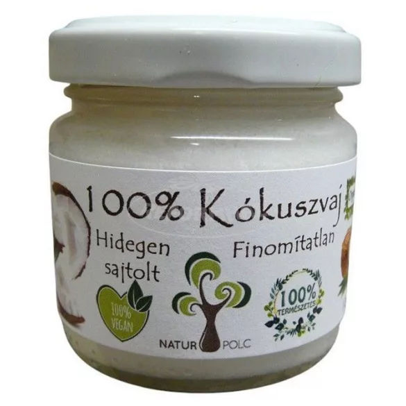NaturPolc Kókuszvaj, finomítatlan-organikus 100ml