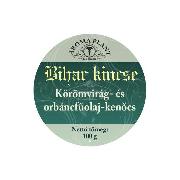 Bihar Kincse Körömvirág-és Orbáncfűolaj-kenőcs 100g