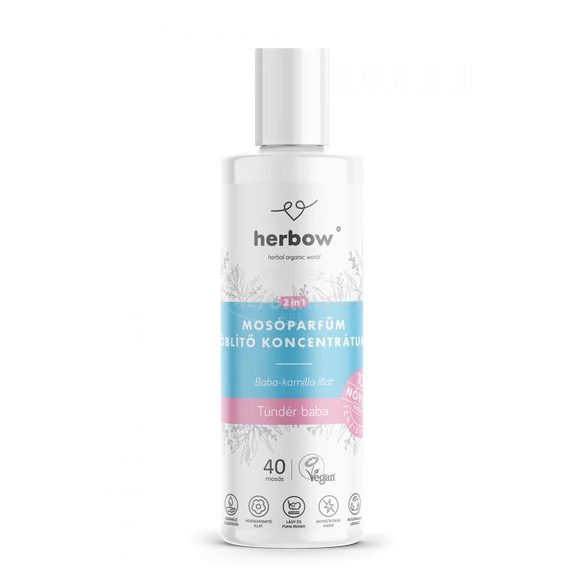 Herbow 2in1 mosóparfüm-öblítő Tündér baba Új 200ml